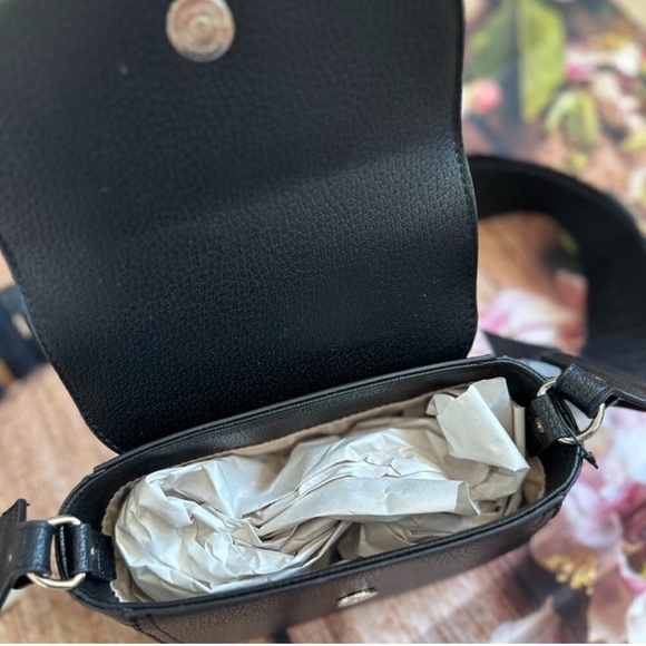 NWT True Religion Mini Horseshoe Bag in Black - Picture 6 of 10